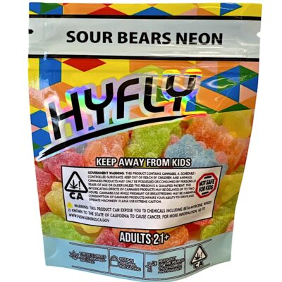 Hyfly Sour Bears Neon 600mg - Image 2